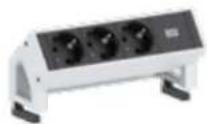 Bachmann 336.039 - DESK 2 Steckdoseneinheiten - 1
