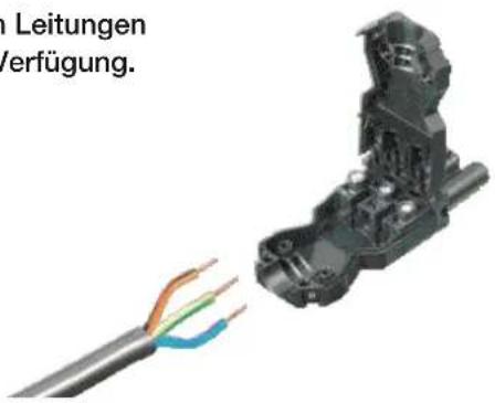 Leitungen Verfügung.