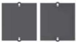 Bachmann 336.039 - Custom Modul Blindabdeckung - 1
