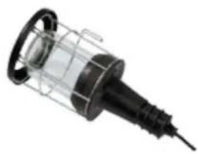 Bachmann 916.000 - Gummi-Handleuchte, 250 V\~, IP44 - 1