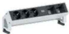 Bachmann 916.000 - DESK 2 Steckdoseneinheiten - 1
