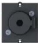 Bachmann 916.000 - Custom Modul 1x Klinke 6,3mm Stereo Schwarz - 14