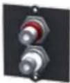 Bachmann 916.000 - Custom Modul 1x TV / Radio Schwarz - 3