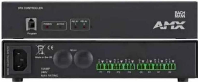 STX CONTROLLER BACH MANN AMX POWER ACTIVE RELAY RELAY Program Made on the UK 10AMP 240V MAX RATING RELAY P1 P2 P3 P4 CL A3 A1 A2