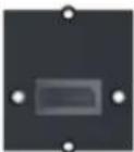 Bachmann 916.000 - Custom Modul 1x HDMI WeiB - 1