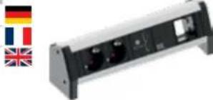 Bachmann 317.102 - 3x Custom Modul + Steckdosen Strom - 8