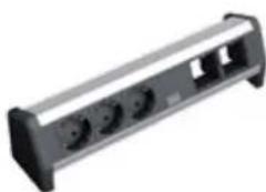 Bachmann 317.102 - 2x Custom Modul + Steckdosen Strom - 1