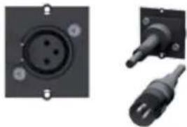 Bachmann 916.003 - Custom Modul 1x Klinke 6,3mm Stereo Schwarz - 16