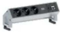 Bachmann 916.003 - DESK 2 Steckdoseneinheiten bestückt - 1