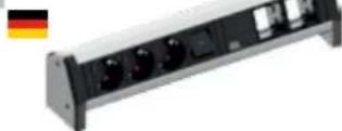 Bachmann 916.003 - 3x Custom Modul + Steckdosen Strom - 6