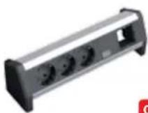 Bachmann 916.003 - 1x Custom Modul + Steckdosen Strom - 1