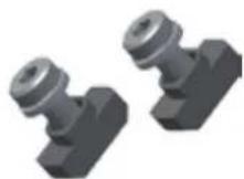 Bachmann 916.003 - Haltewinkel Edelstahl - 1