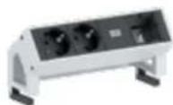 Bachmann 916.003 - DESK 2 Steckdoseneinheiten unbestückt - 3