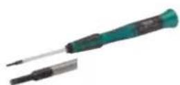 Bachmann 916.003 - Schraubendreher Torx T6 Schwarz - 1