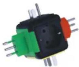 Bachmann 916.1129 - Reisestecker Adapter 16A/250V\~ - 1