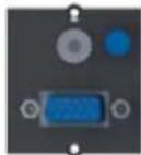 Bachmann 916.1129 - Custom Modul 1x VGA Schwarz - 2