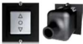 Bachmann 916.1129 - Custom Modul mit Taster Abschaltautomatik Schwarz - 1
