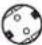 Bachmann 916.1129 - Stahlblech Kabeltrommel, Leitung: H05VV-F 3G 1,50 mm² - 1