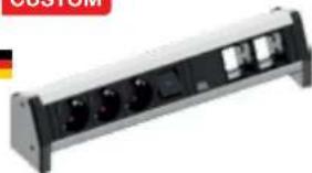 Bachmann 916.1129 - 3x Custom Modul + Steckdosen Strom - 8