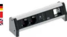Bachmann 916.1129 - 3x Custom Modul + Steckdosen Strom - 12