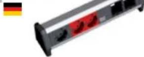 Bachmann Desk 1 - 3x Custom Modul + Steckdosen Strom - 4