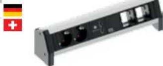 Bachmann Desk 1 - 3x Custom Modul + Steckdosen Strom - 9