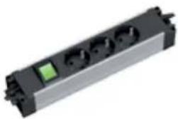 Bachmann Desk 1 - Energieleisten mit Kunststoff- oder Aluminiumprofil (52 mm Breite) als einfaches, modulares Elektrifizierungs-Set. - 11