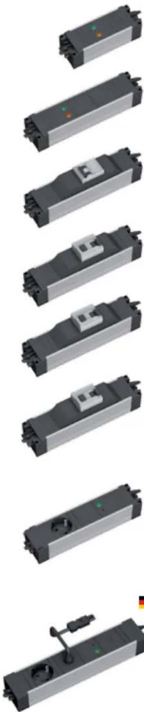 Bachmann Desk 1 - STEP ALU Abschaltautomatik Länge: ca. 263 mm - 2