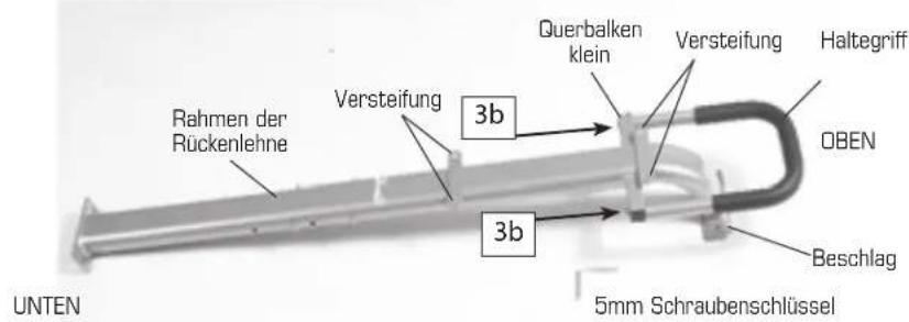 Finnlo Bio Force Extreme - SCHRITT 3 – Zusammenbau Rückenstütz-Rahmen - 1