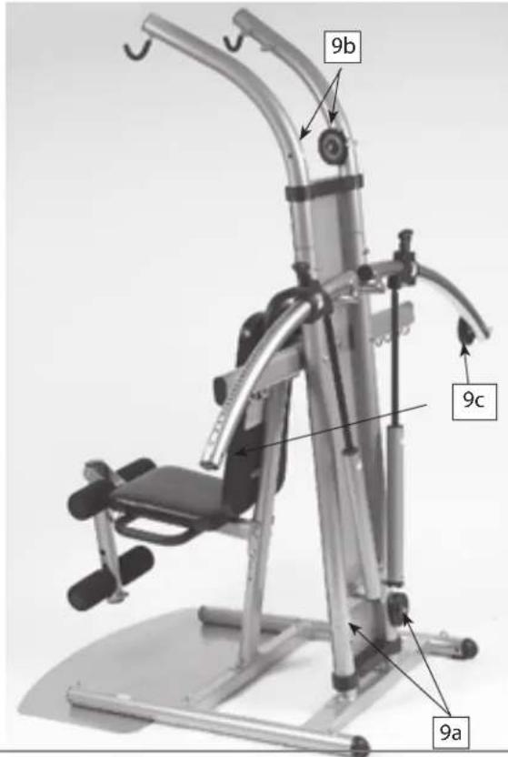 Finnlo Bio Force Extreme - SCHRITT 9 – Das Anbringen der Rollen - 1