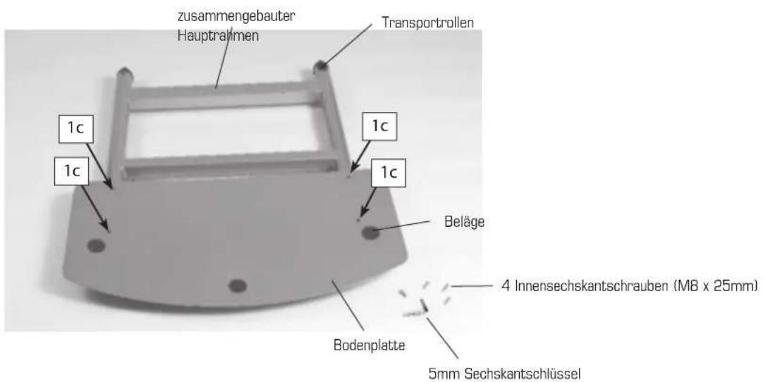 Finnlo Bio Force Extreme - SCHRITT 1 - Zusammenbau des Hauptrahmens - 1