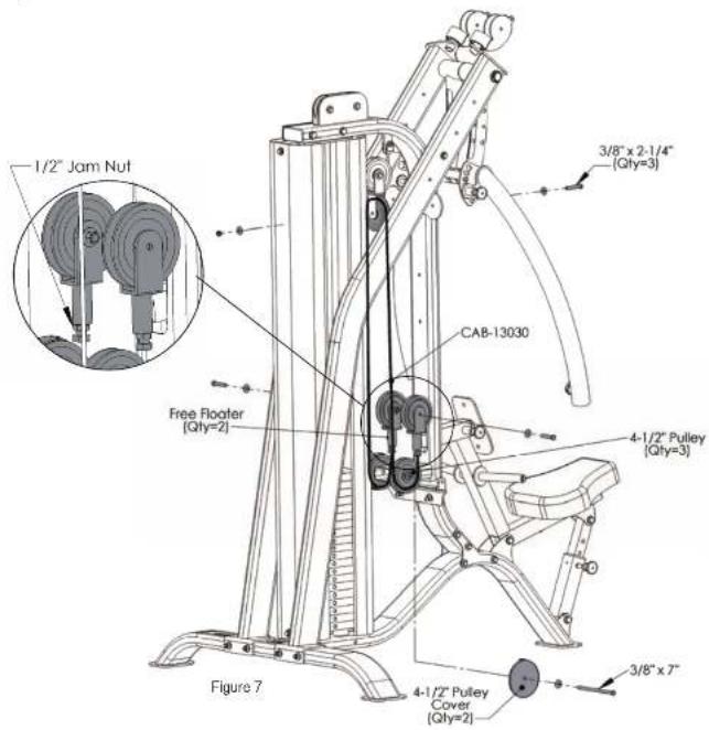 TUNTURI Upper Body Unit - Guide Rod Lubrication: - 14