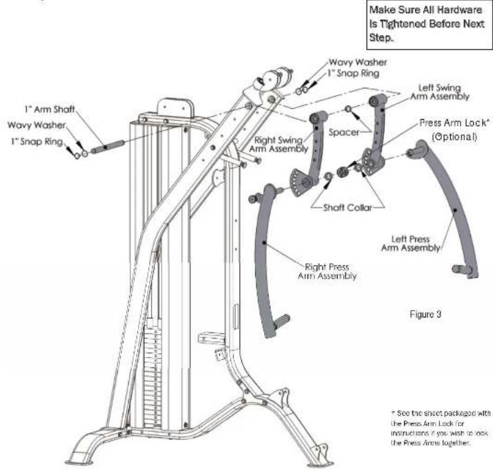 TUNTURI Upper Body Unit - Guide Rod Lubrication: - 2