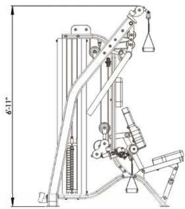 TUNTURI Upper Body Unit - N2C 2E4 - 1