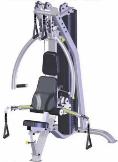 TUNTURI Upper Body Unit - Upper Body Unit - 1