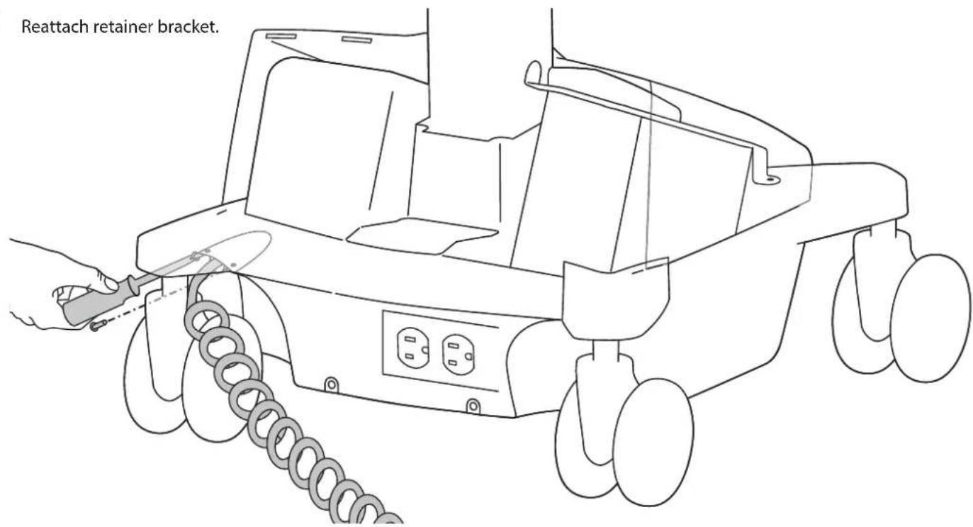 Ergotron 97-917 - Reattach retainer bracket. - 1