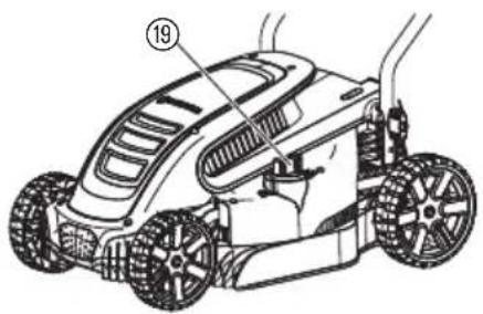 GARDENA PowerMax 1200/32 - Schnitthöhe einstellen: - 1