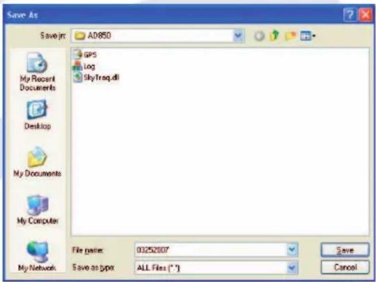 Adapt AD-850 - Read logger data - 2