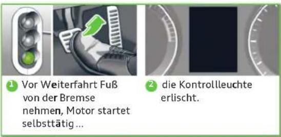 AUDI A5 Sportback (2015) - Motor starten mit Funkschlüssel - 5