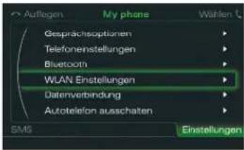 AUDI A5 Coupe (2015) - WLAN-Hotspot aktivieren - 2