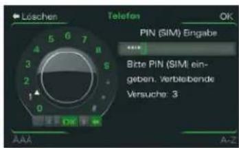 AUDI A5 Coupe (2015) - Option 1: Verbinden über Mobiltelefon mit remote SIM Access Profile (rSAP) - 7