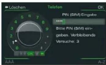 AUDI A5 Cabriolet (2015) - Option 2: Verbinden über SIM-Karte - 3