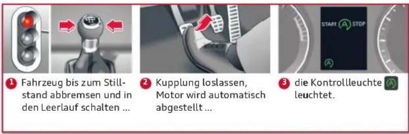 AUDI A5 Cabriolet (2015) - Motor starten mit Funkschlüssel - 2
