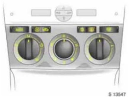 OPEL Antara (2006) - Elektronische Klimatisierung (ECC) \* - 1