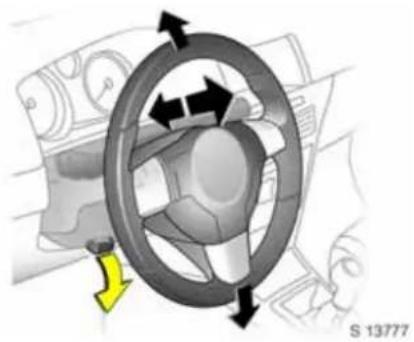OPEL Antara (2006) - Höhe der Kopfstütze einstellen: Drücken Sie die Entriegelungstaste, stellen Sie die Höhe wie gewünscht ein, lassen Sie die Taste los - 1
