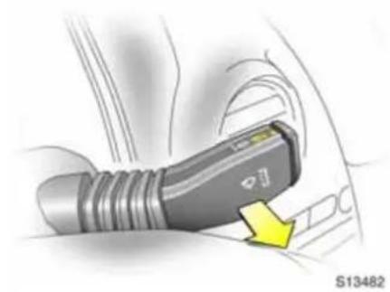 OPEL Antara (2006) - Automatisches Wischen mit Regensensor\*: - 1