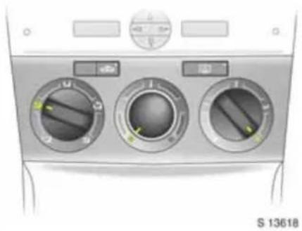 OPEL Antara (2006) - Rechter Drehregler: Luftmenge - 1