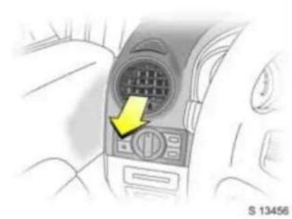 OPEL Antara (2006) - Mittlere Belüftungsdüsen - 1