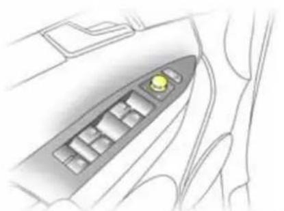 OPEL Antara (2006) - Innenspiegel einstellen: Spiegelgehäuse schwenken - 1