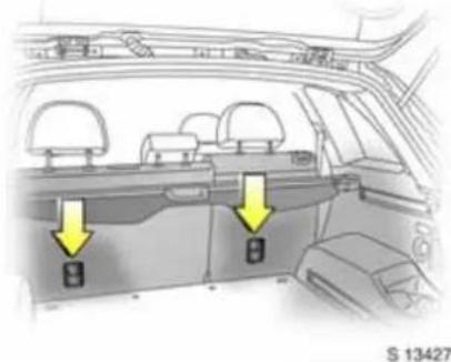 OPEL Antara (2006) - Befestigungsbügel für ISOFIX Kindersicherheitssysteme \* - 1